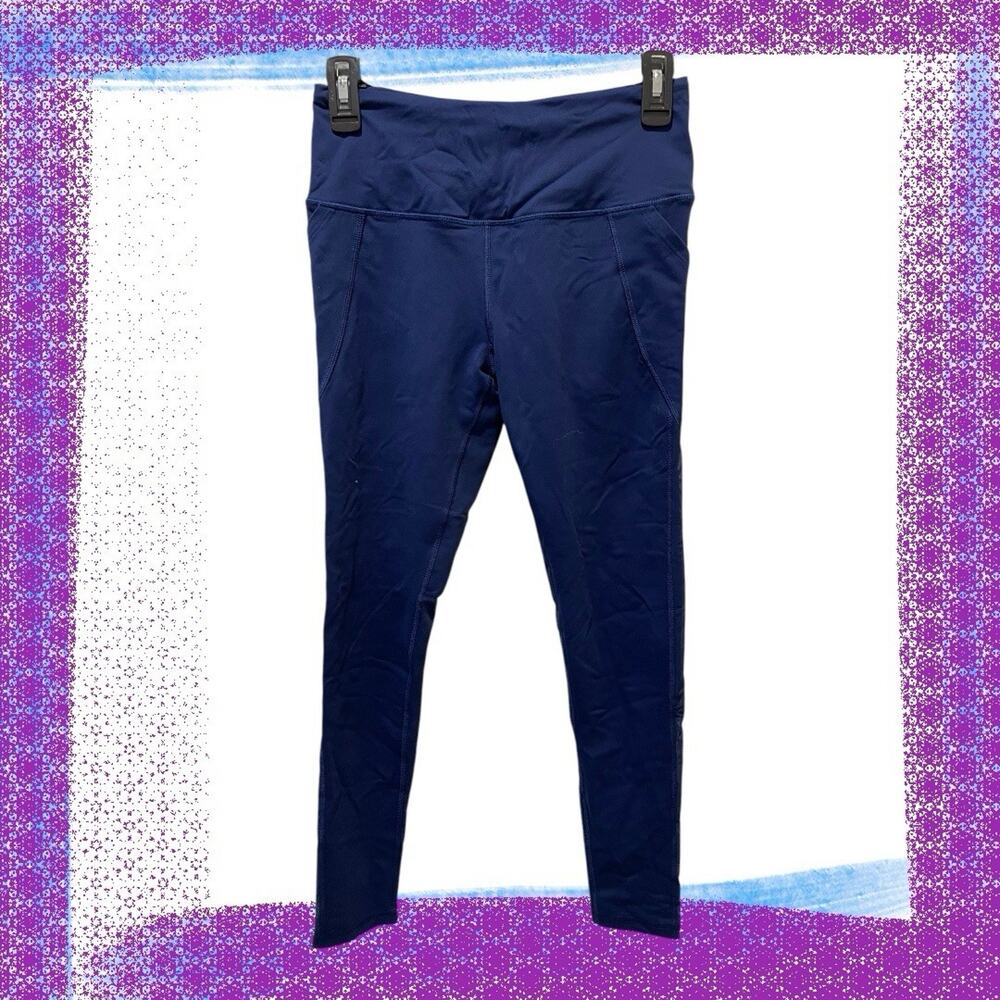 Victoria Sport Blue Knockout Leggings, Women’s Size Small, Athletic, Athleisure